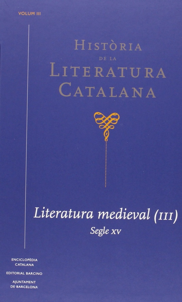 Historia de la literatura: literatura medieval iii