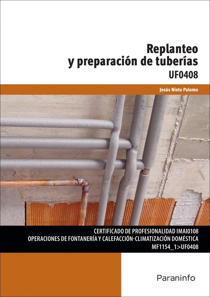 Replanteo y preparación de tuberías