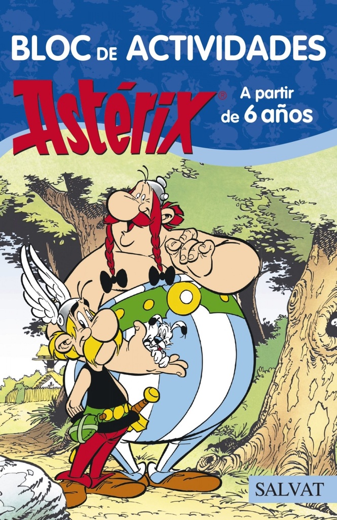 Bloc de actividades Astérix. A partir de 6 años