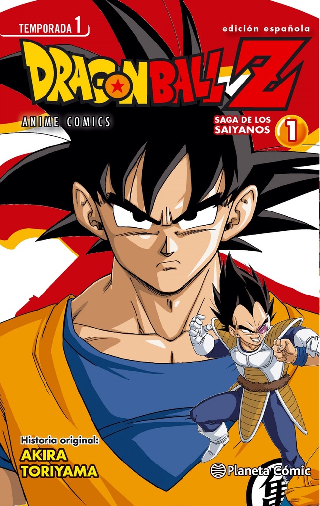 Dragon ball z saga saiyanos