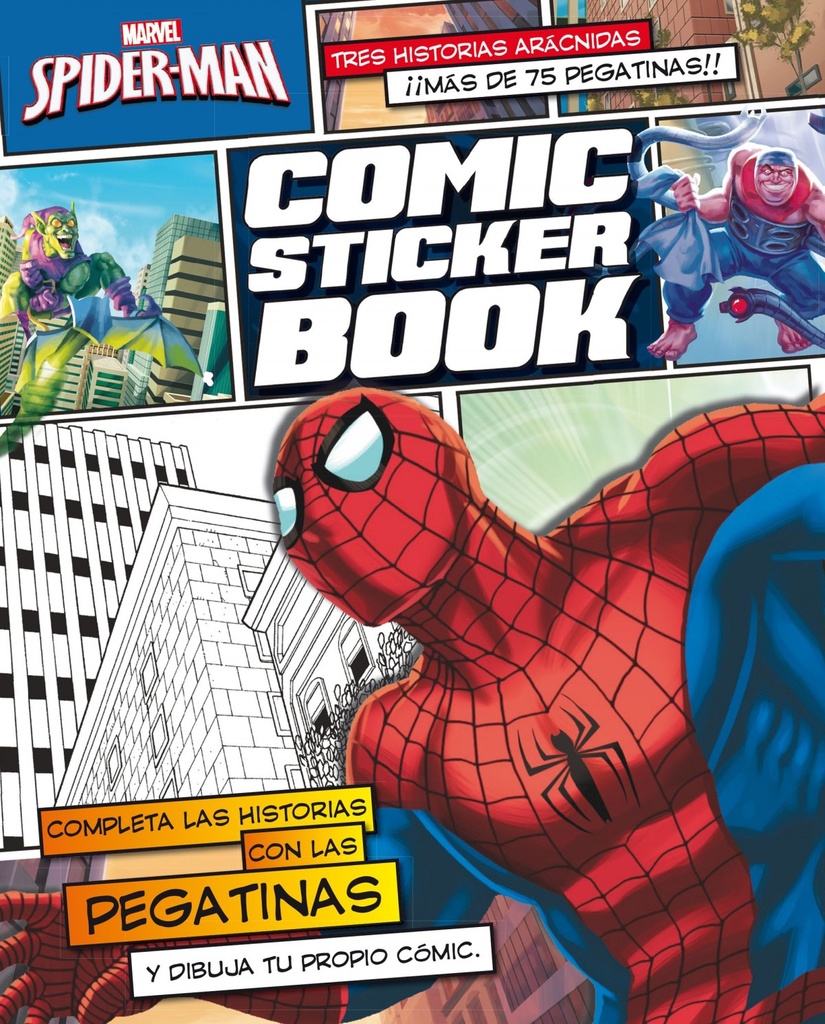 Spider-Man:comic sticker book