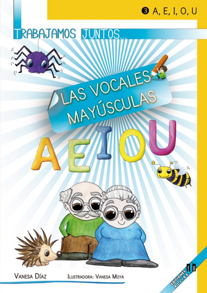 Trabajamos juntos vocales mayúsculas