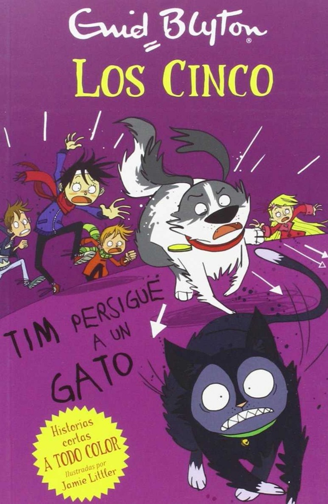 Tim persigue un gato