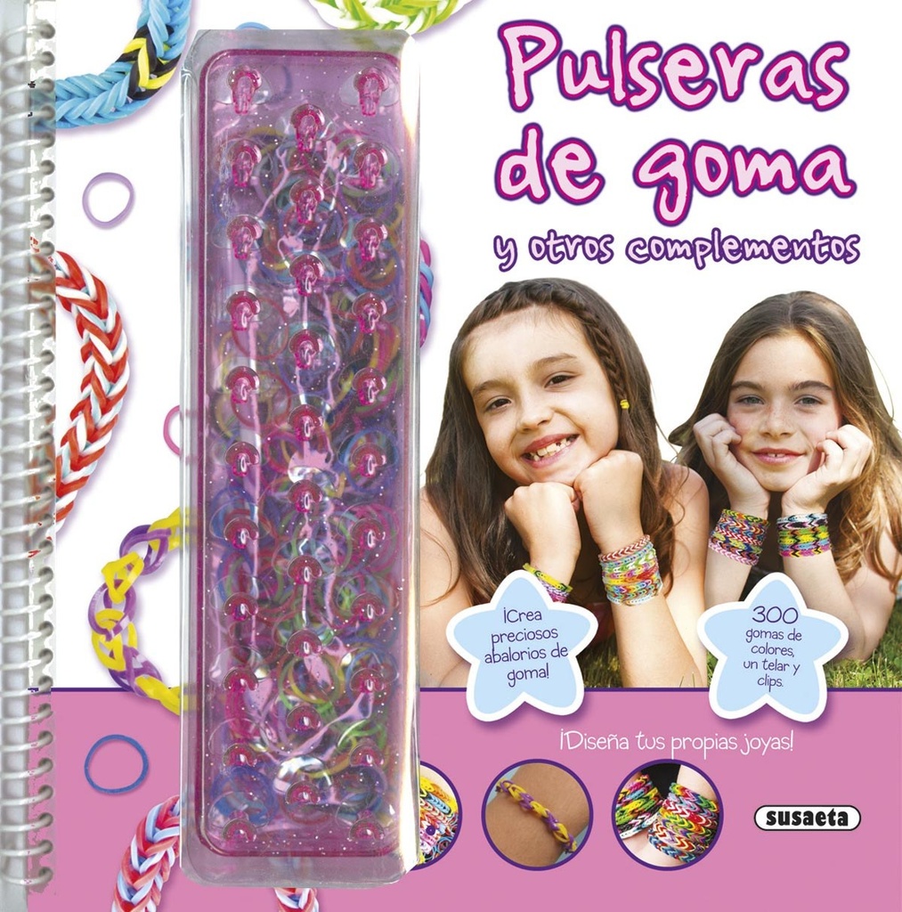 Pulseras goma y otros complementos