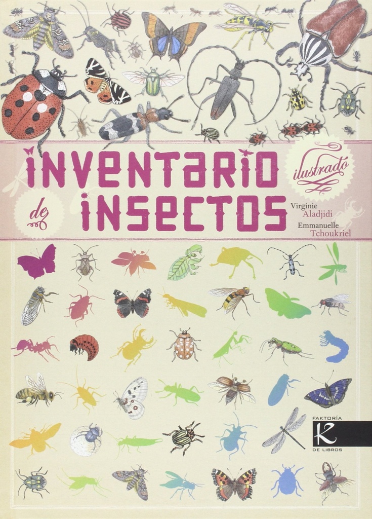 Inventario ilustrado de insectos