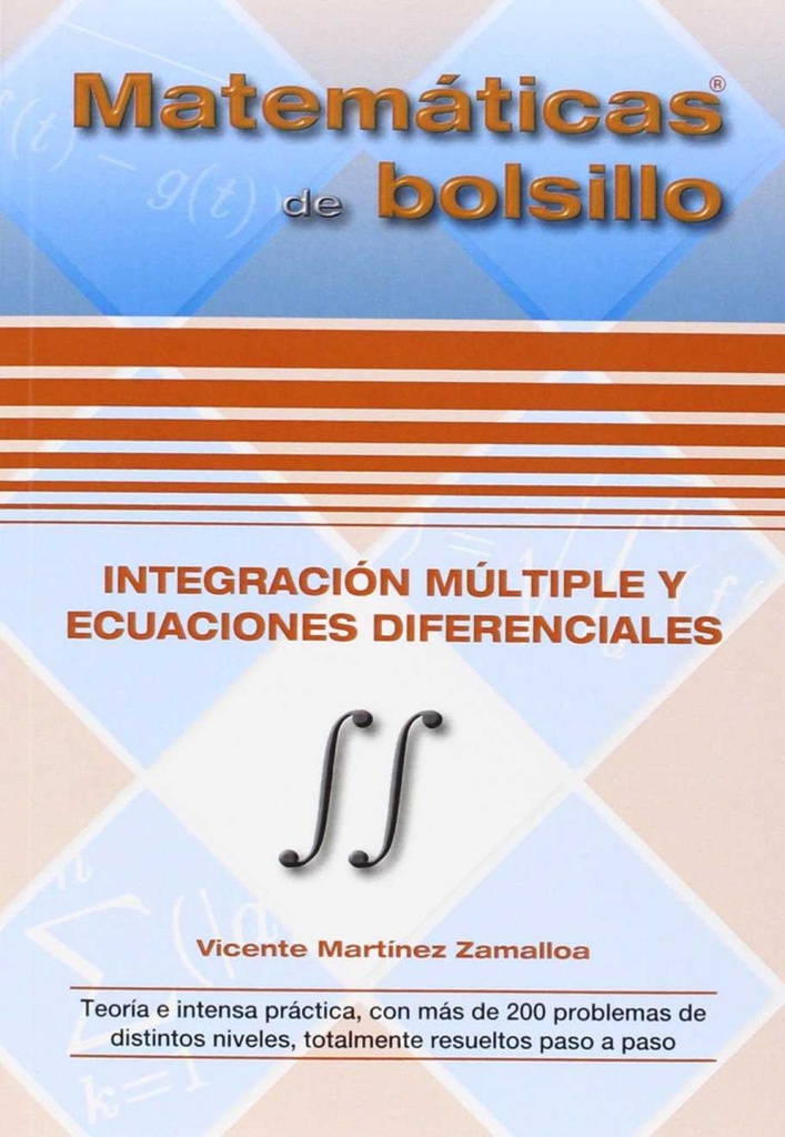 Integración múltiple y ecuaciones diferenciales