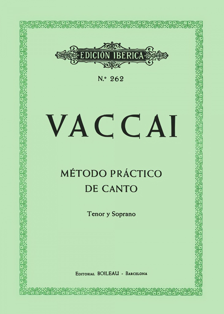 Método de canto (soprano y tenor)