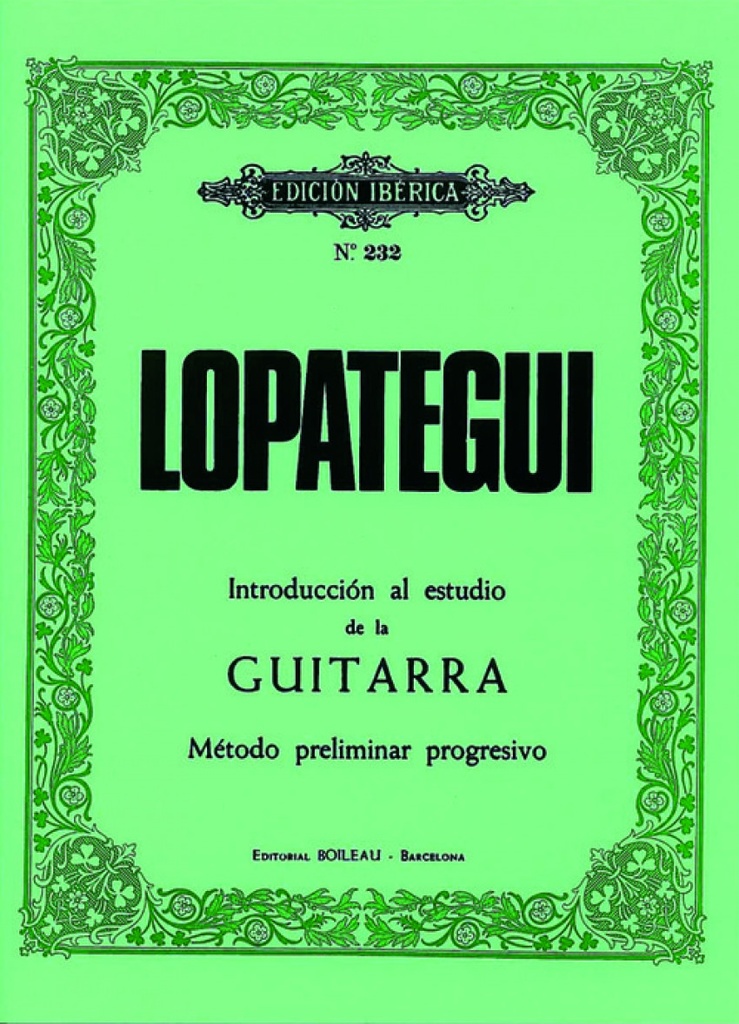 Introducción al estudio de la guitarra