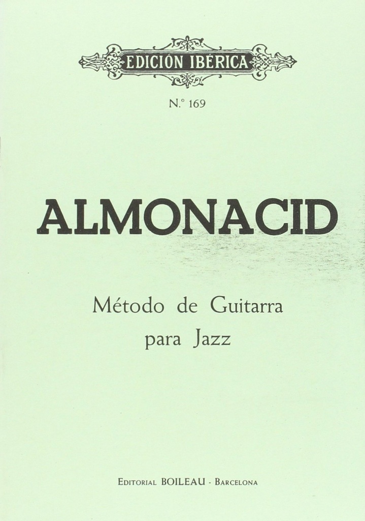 Método guitarra jazz