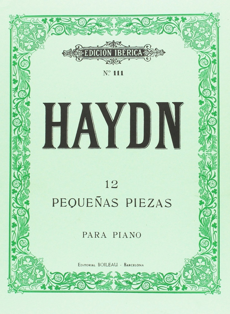 12 Pequeñas piezas