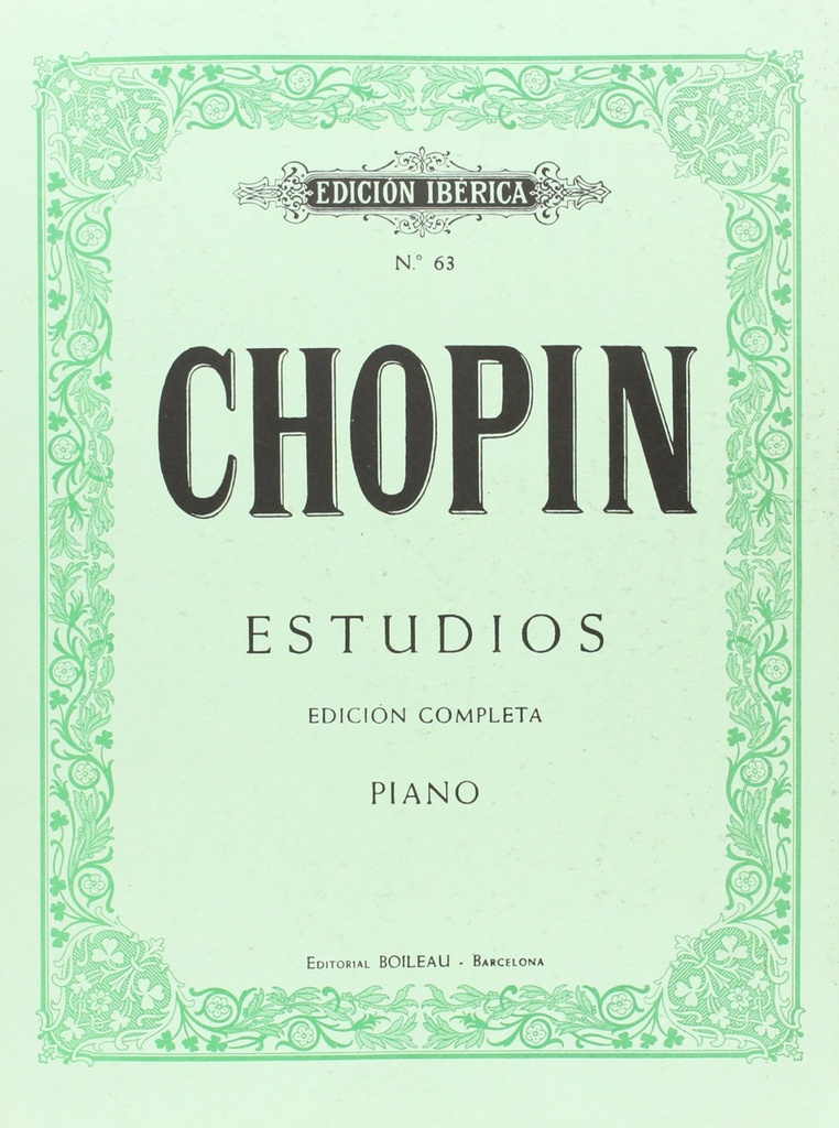 Estudios.Ed.completa Op.10 y 25