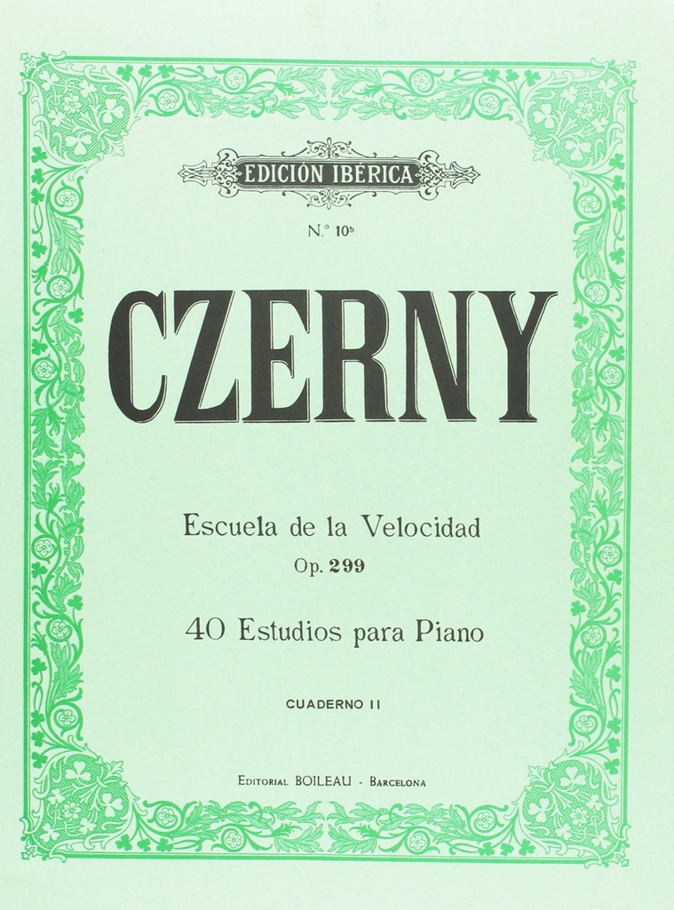 Escuela de la velocidad Op.299 Vol.II