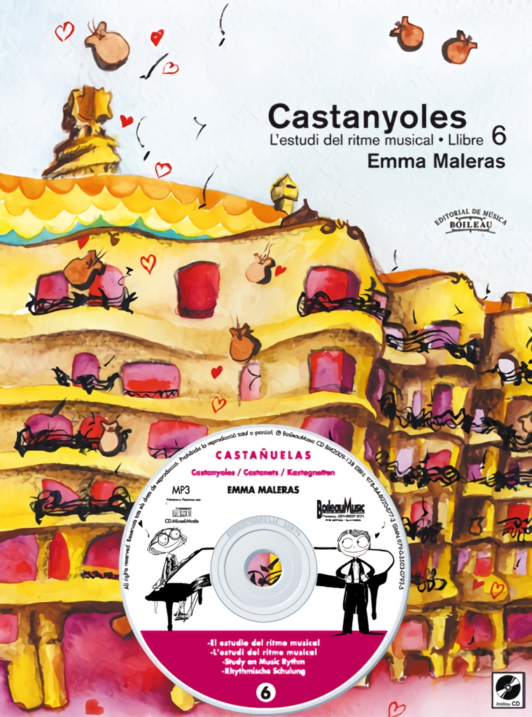 CASTANYOLES 6- L´estudi del ritme musical (+CD)