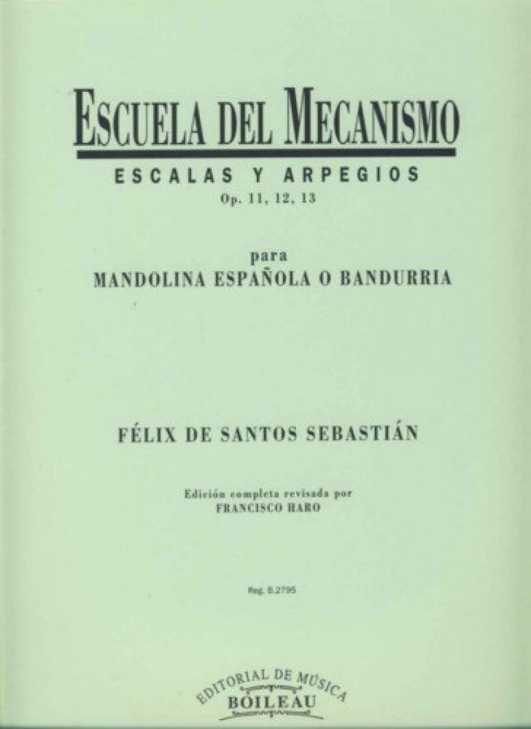 Escuela del mecanismo.Escalas y arpegios Op.11,12,13