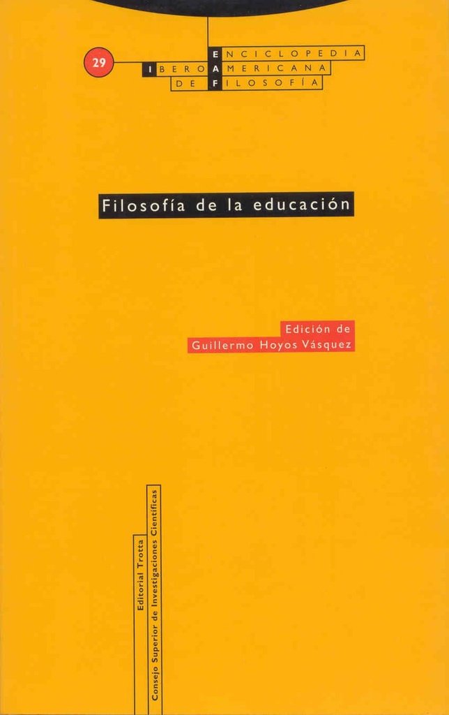 Filosofía de la educación