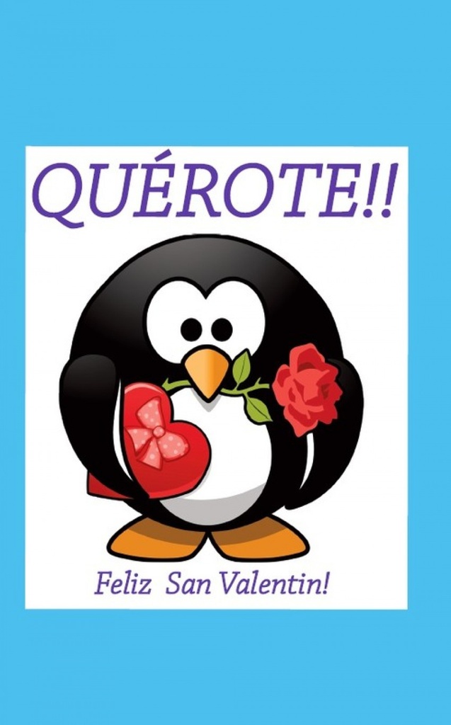 (Postal) QUEROTE!, FELIZ SAN VALENTIN! (R-20160119)