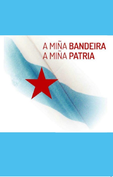 (Postal) A miña bandeira, a miña Patria