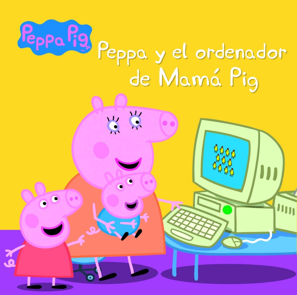 Peppa y el ordenador de Mama Pig