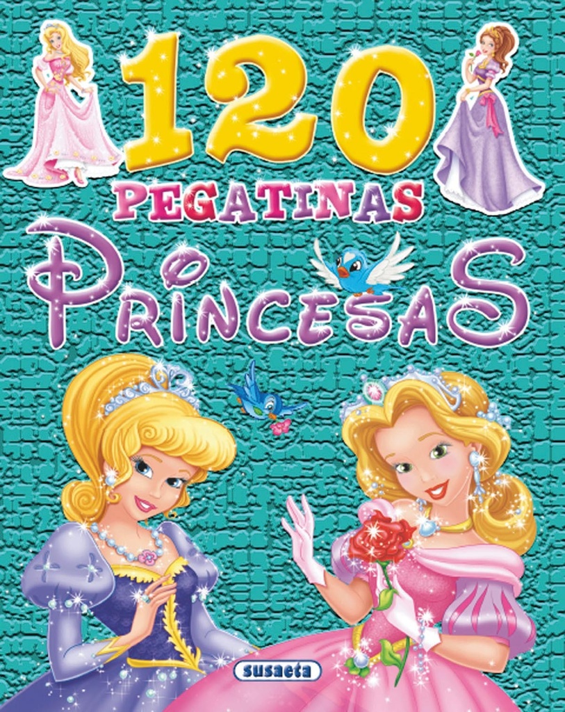 120 pegatinas princesas