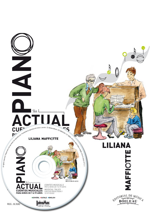 Piano actual cuentos musicales niños 7-99 años