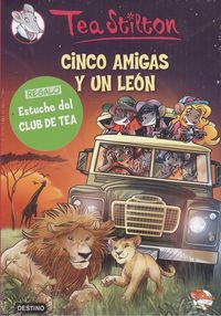 Cinco amigas y un león