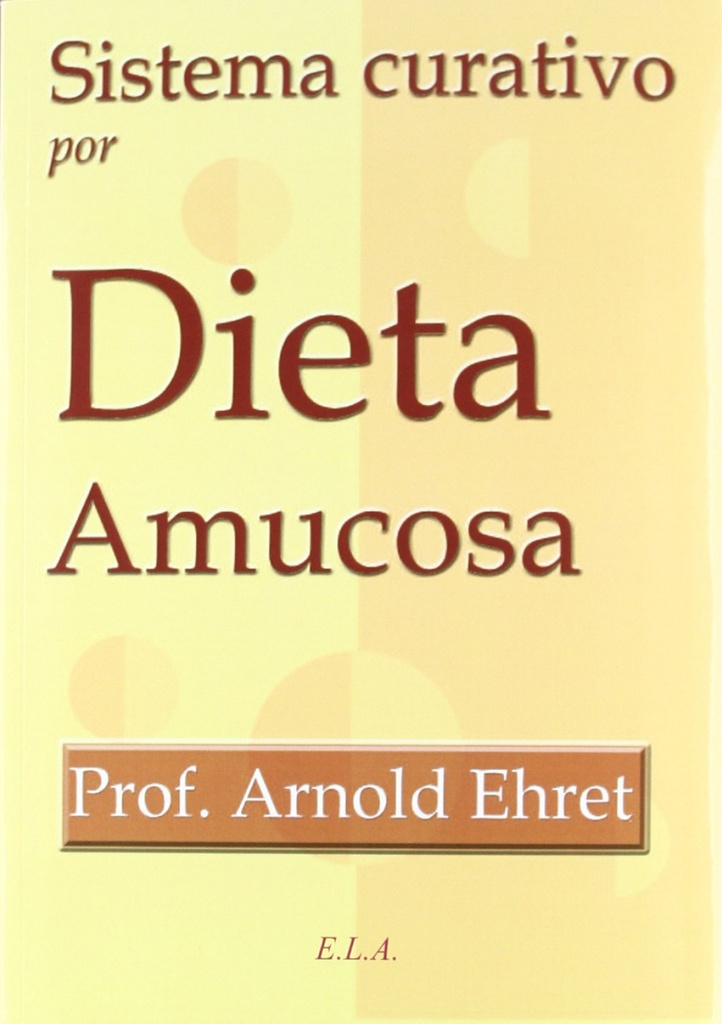 Sistema curativo por dieta amucosa