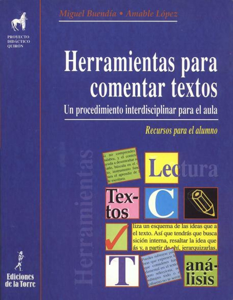 Herramientas Para Comentar Textos. Alumno