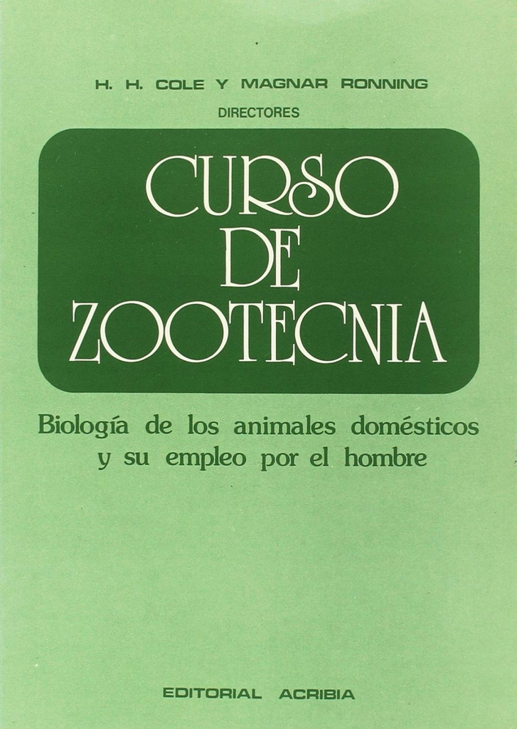 CURSO DE ZOOTECNIA