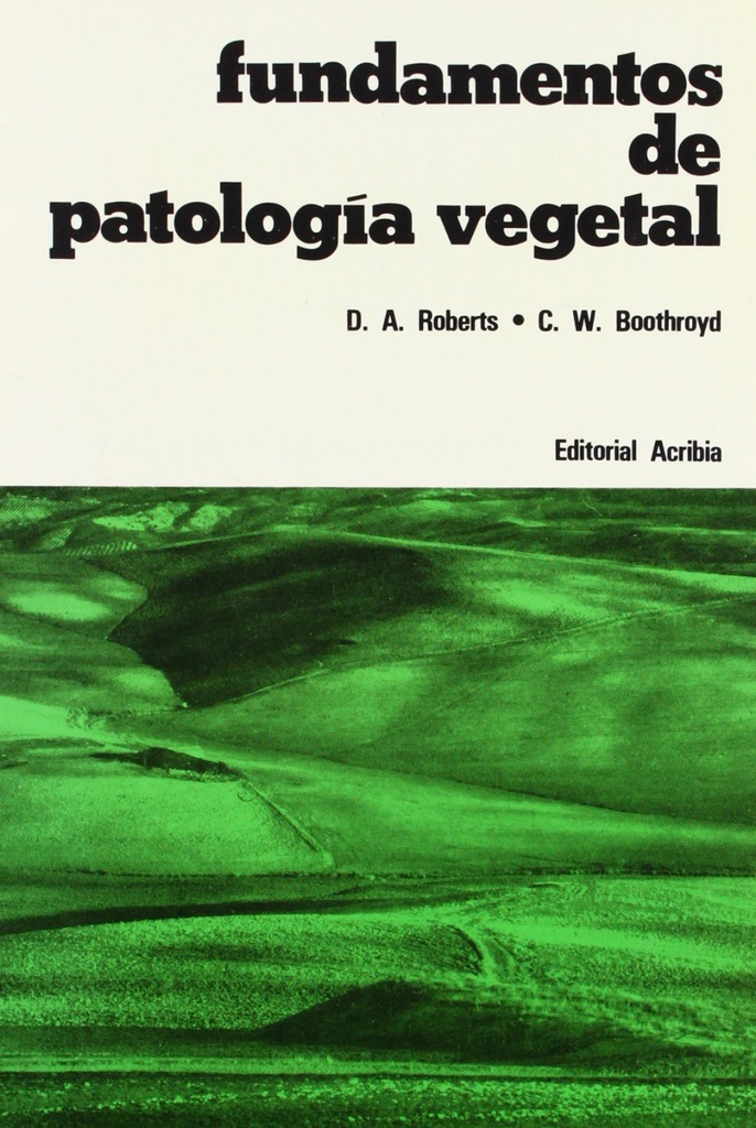 FUNDAMENTOS DE PATOLOGÍA VEGETAL