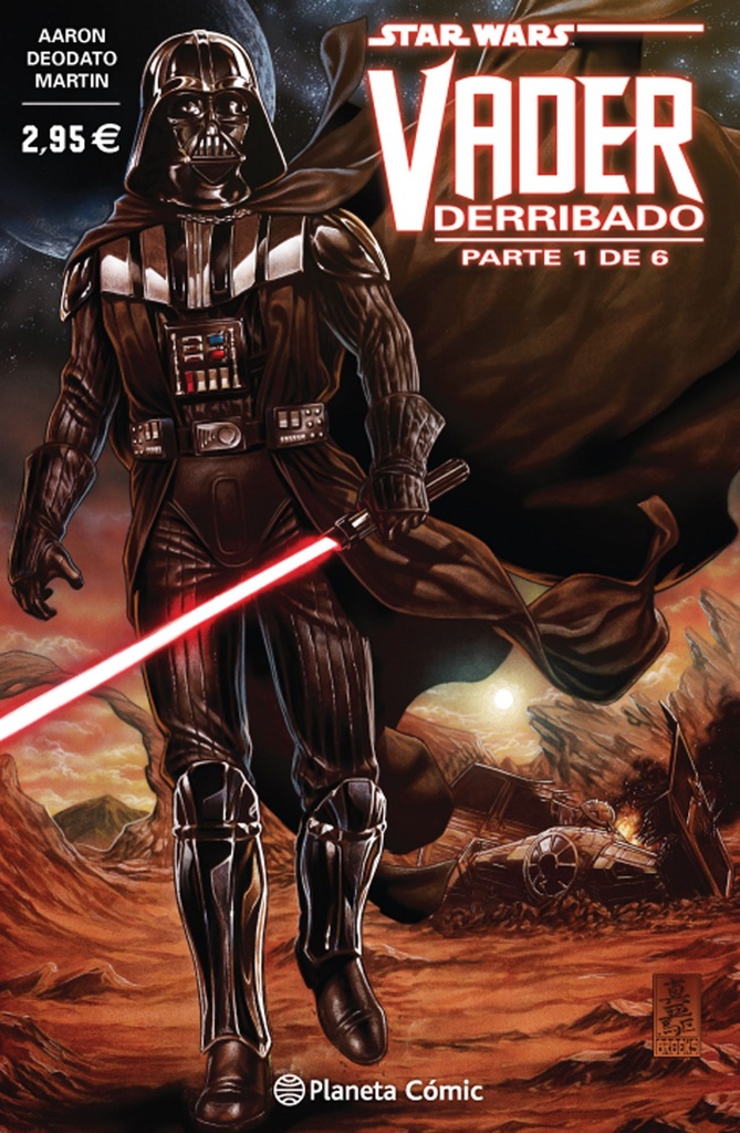 Vader derribado