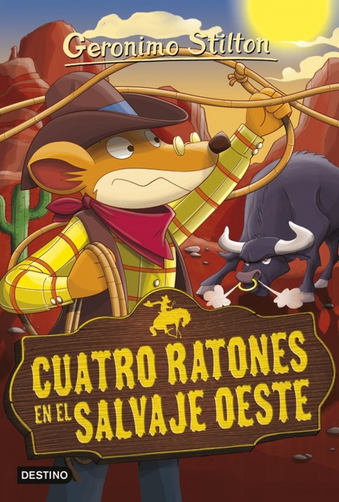 Cuatro ratones en el salvaje oeste