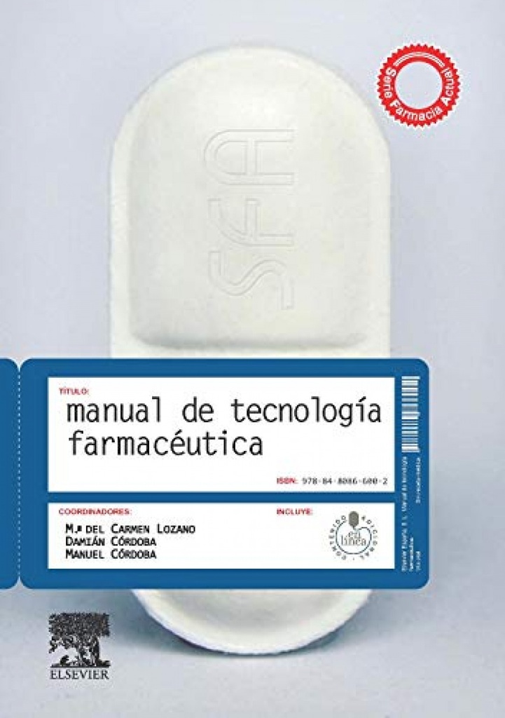 Manual de tecnología farmacéutica + StudentConsult en español