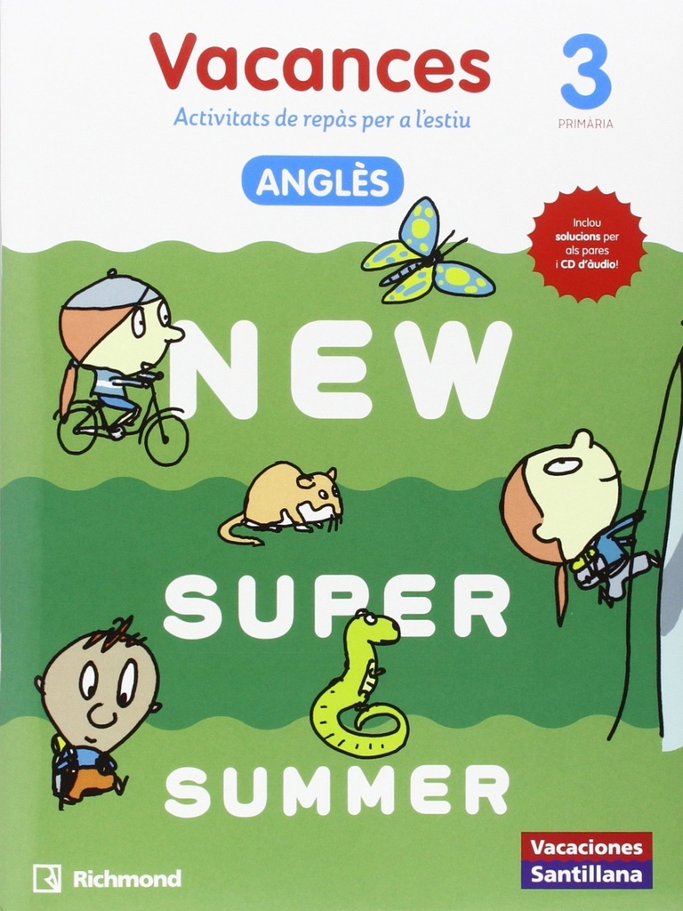 new super summer 3 catalan book+cd