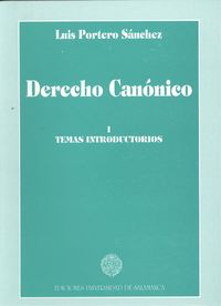 I.derecho canónico.