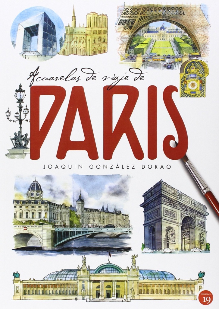 Acuarelas de viaje de París