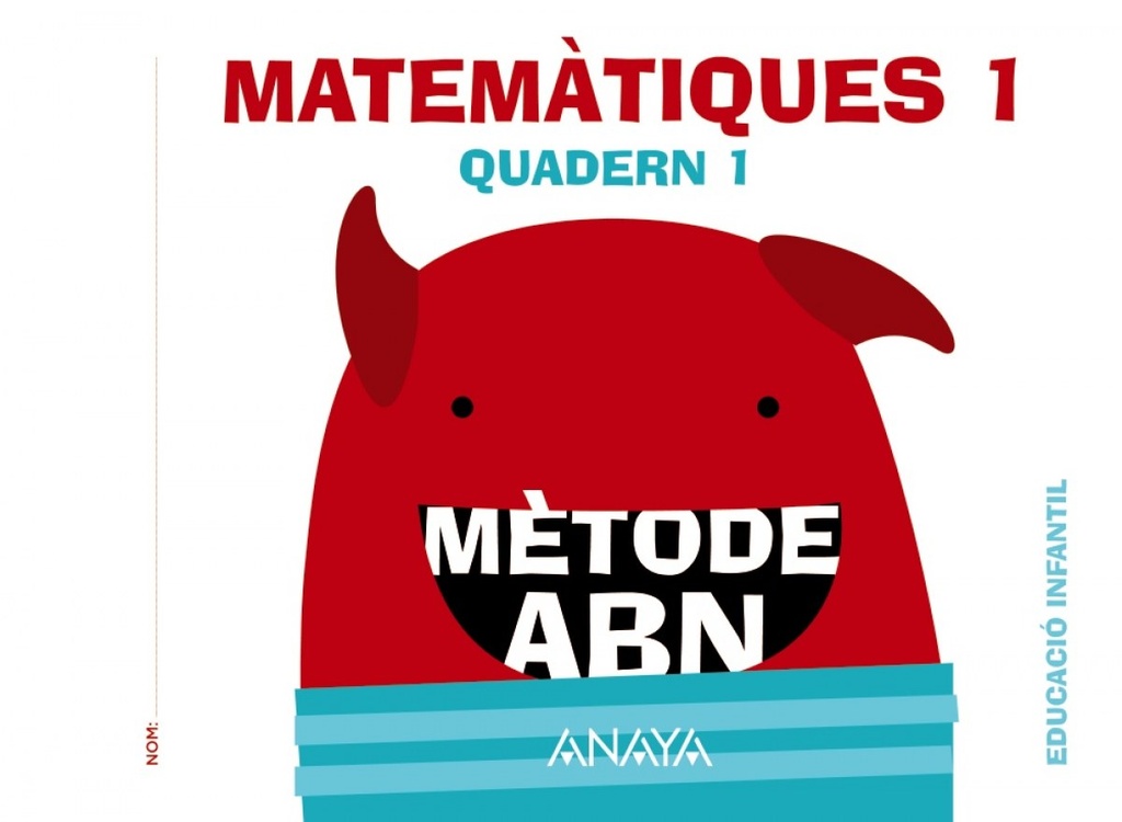 quadern matemàtiques 1 *ABN*/infantil 3 anys *VALENCIA*