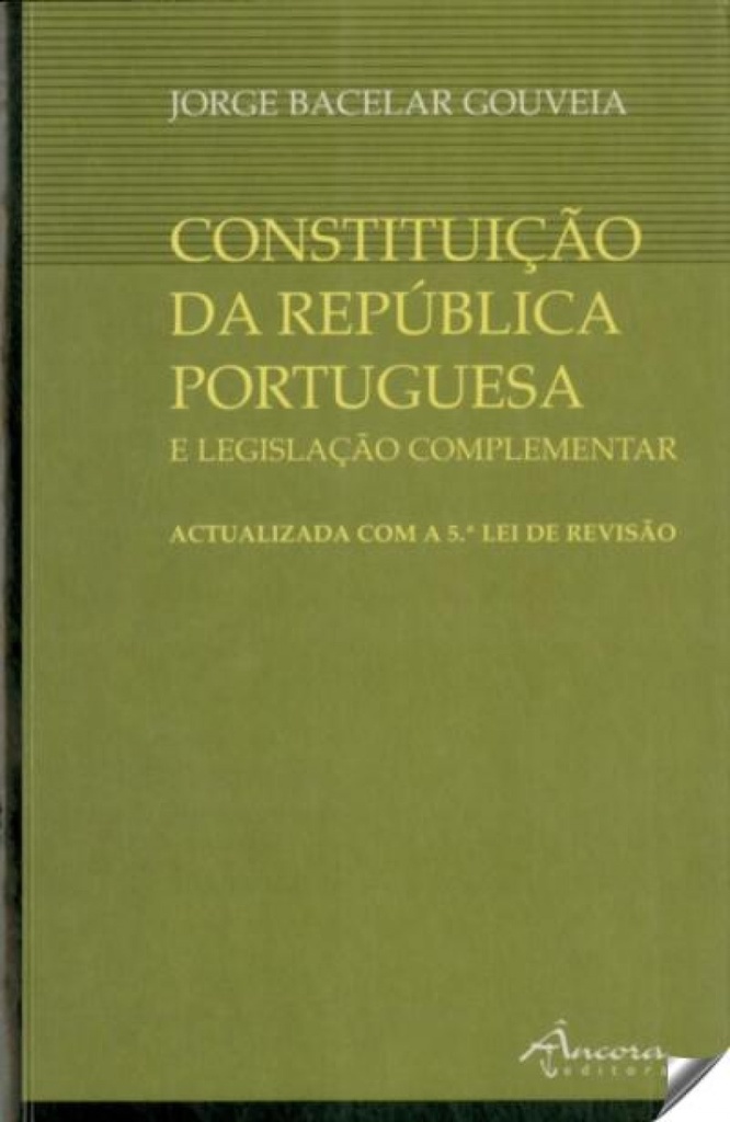 CONSTITUIÇÃO REPÚBLICA PORTUGUESA