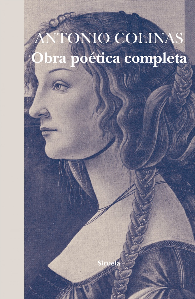 OBRA POÉTICA COMPLETA ANTONIO COLINAS