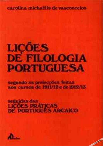 (PORT).LICOES DE FILOLOGIA PORTUGUESA