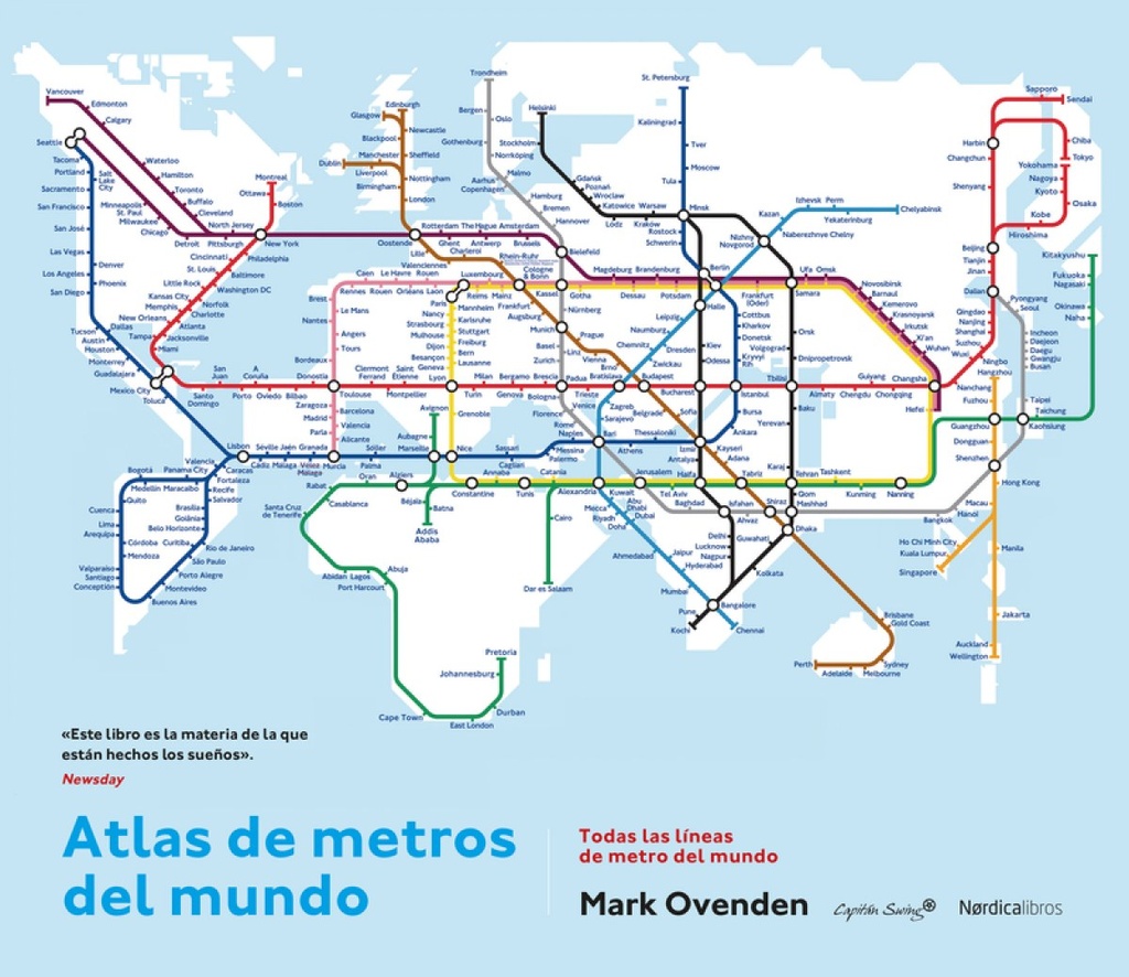 ATLAS DE LOS METROS DEL MUNDO