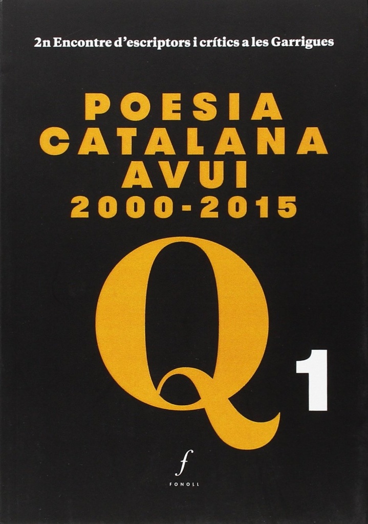 Poesia catalana avui 2000-2015