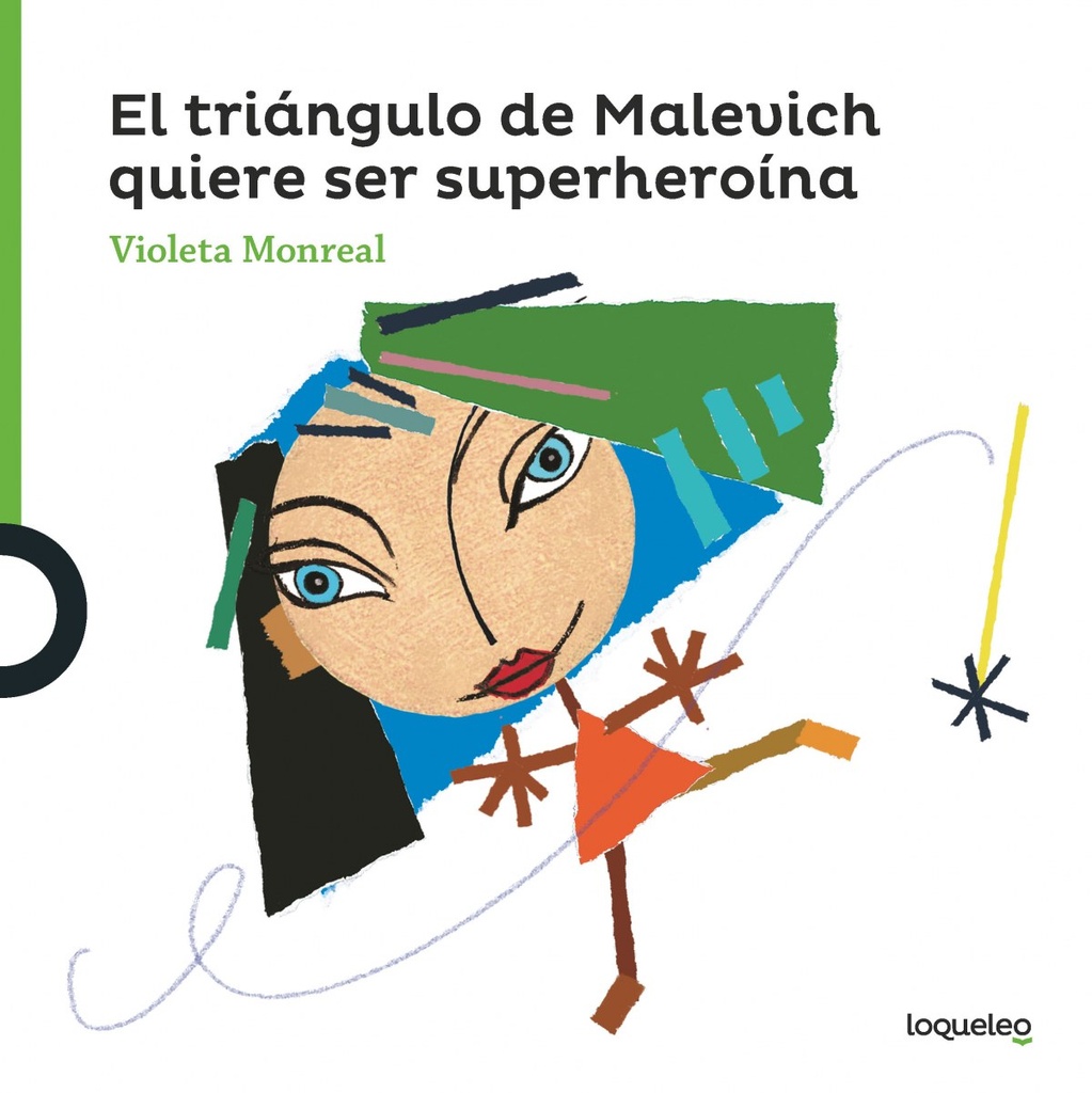 Arte travieso:triángulo Malevich quiere ser superheroína