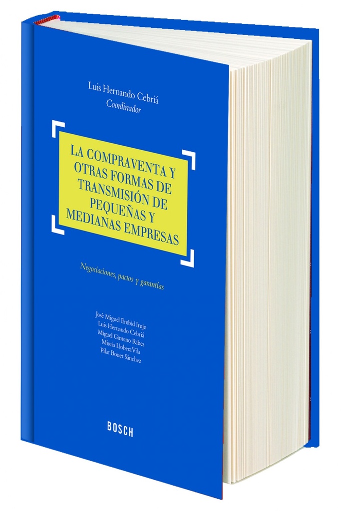 Compraventa y otras formas transmisión de pequeñas y medianas empresas