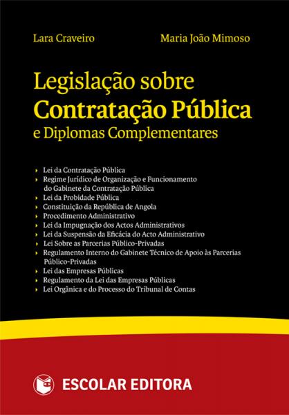 LegislaÇao Sobre ContrataÇao Pública e Diplomas Complementares