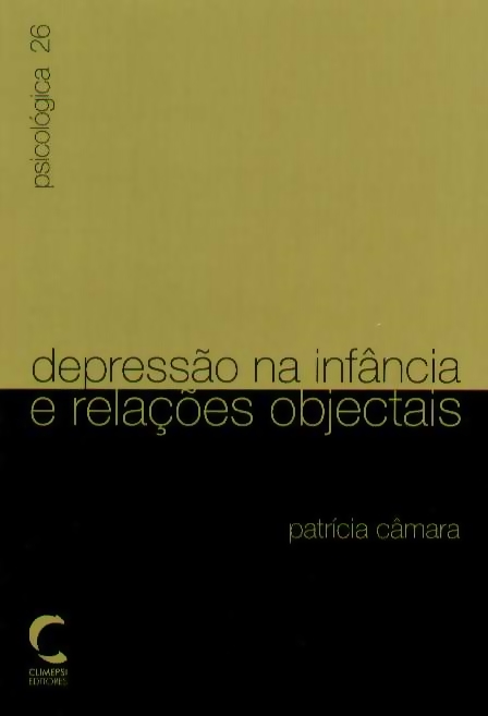 Depressao na Infancia e RelaÇoes Objectais