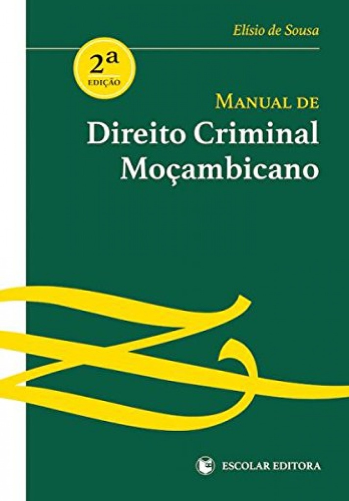 Manual de direito criminal Moçambicano