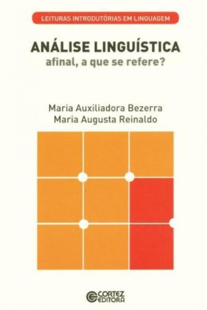 Análise lingu¡stica - afinal, a que se refere?