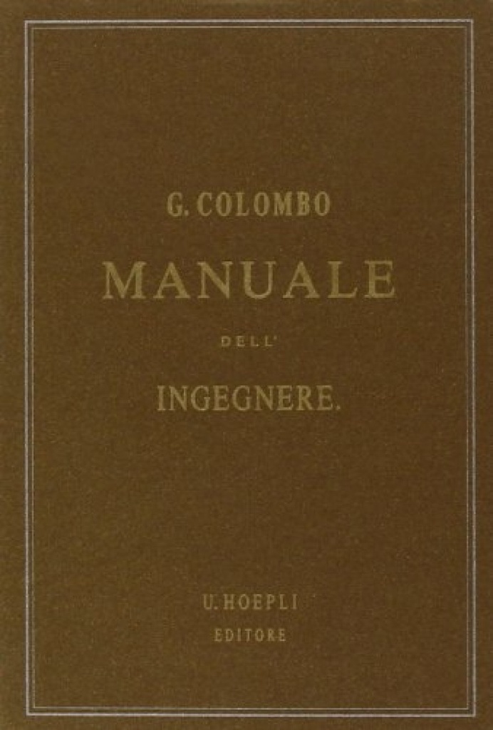 Manuale dell´ingegnere civile e industriale