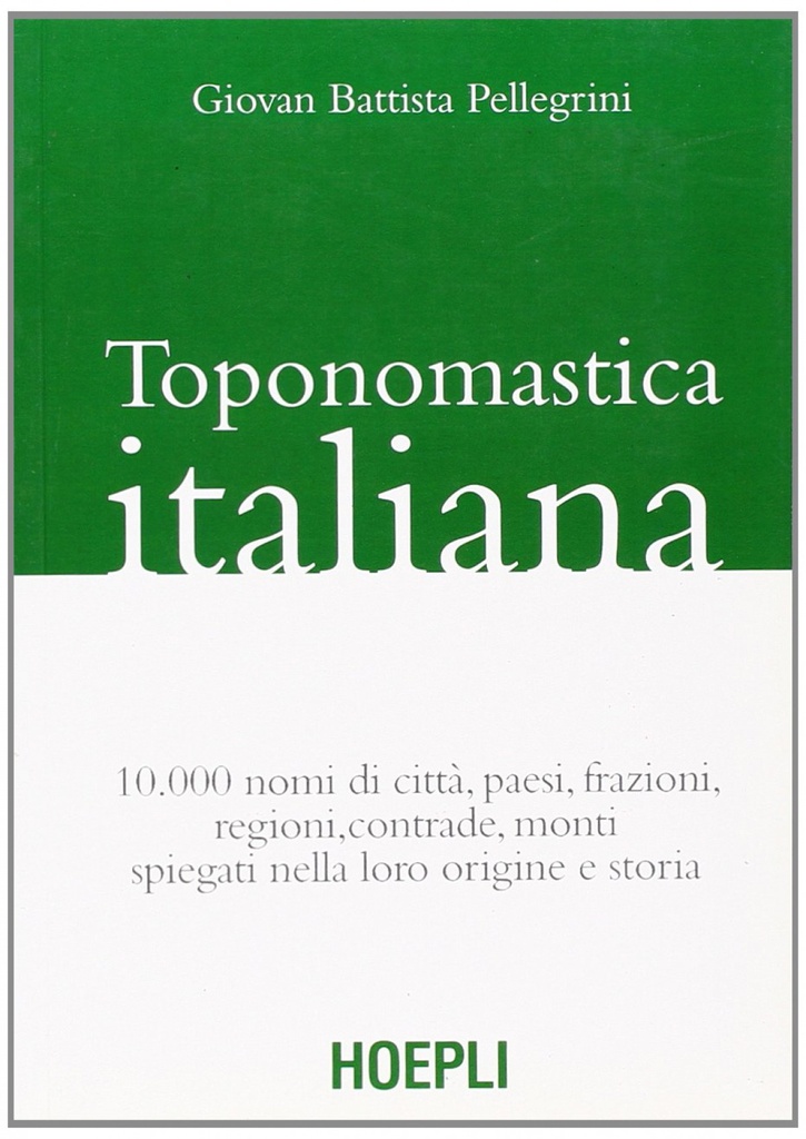 Toponomastica italiana