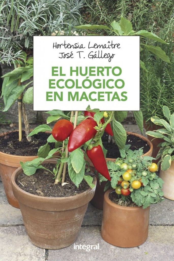 El huerto ecológico en macetas